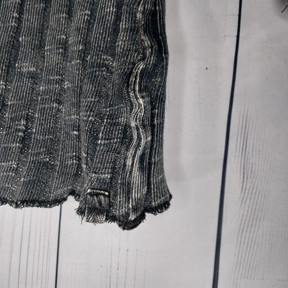 We The Free Meant to Be Ribbed Knit Short Sleeve Cropped Top Cotton Size S - Picture 6 of 12